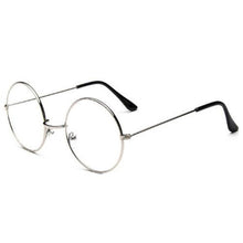 Load image into Gallery viewer, Unisex Large Oversized Metal Frame Clear Lens Round Circle Eye Glasses